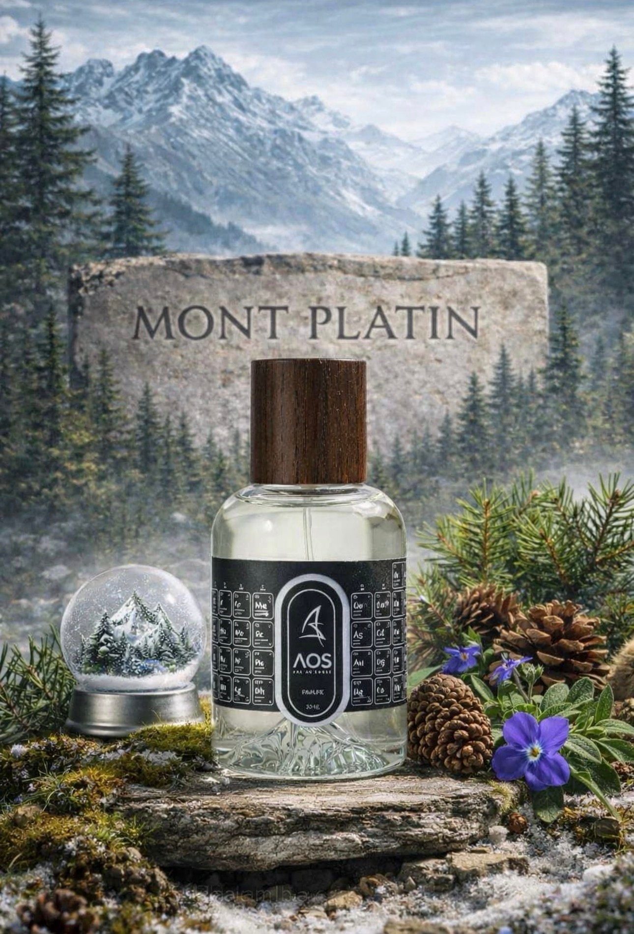 Kozmolite Er68 parfüm 50 ml(Mntblck Expolerr Pltnm bay)