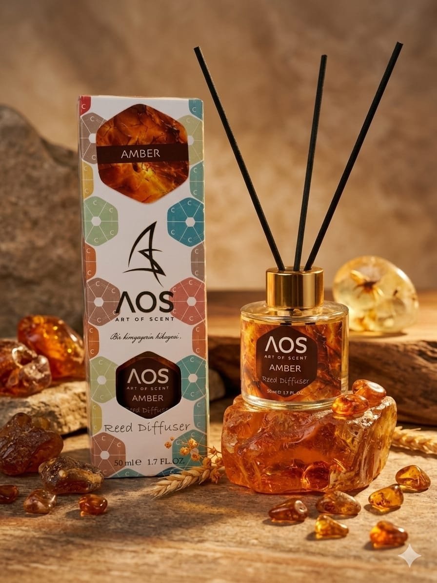 Çubuklu Oda Kokusu AMBER 50 ml