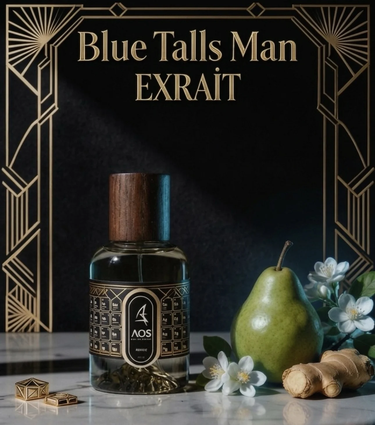 Kozmolite Bex124 parfüm 50 ml ( Blue Talls man extrait unısex  )